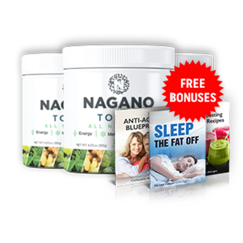 Nagano Tonic Weight Management Health — 3 Bottle / 90 Day Pack