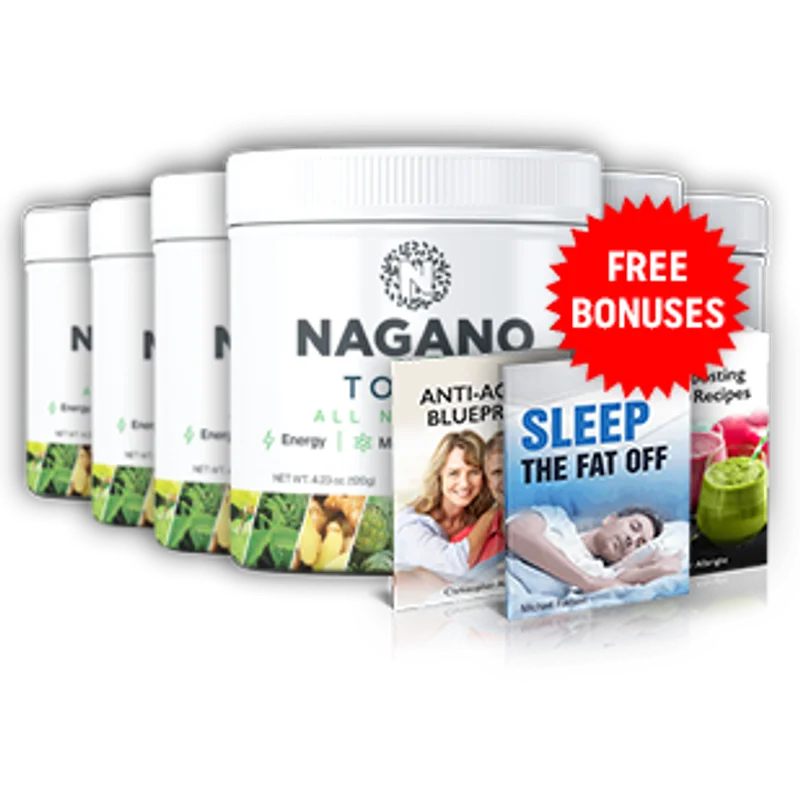 Nagano Tonic Weight Management Health — 6 Bottle / 180 Day Pack